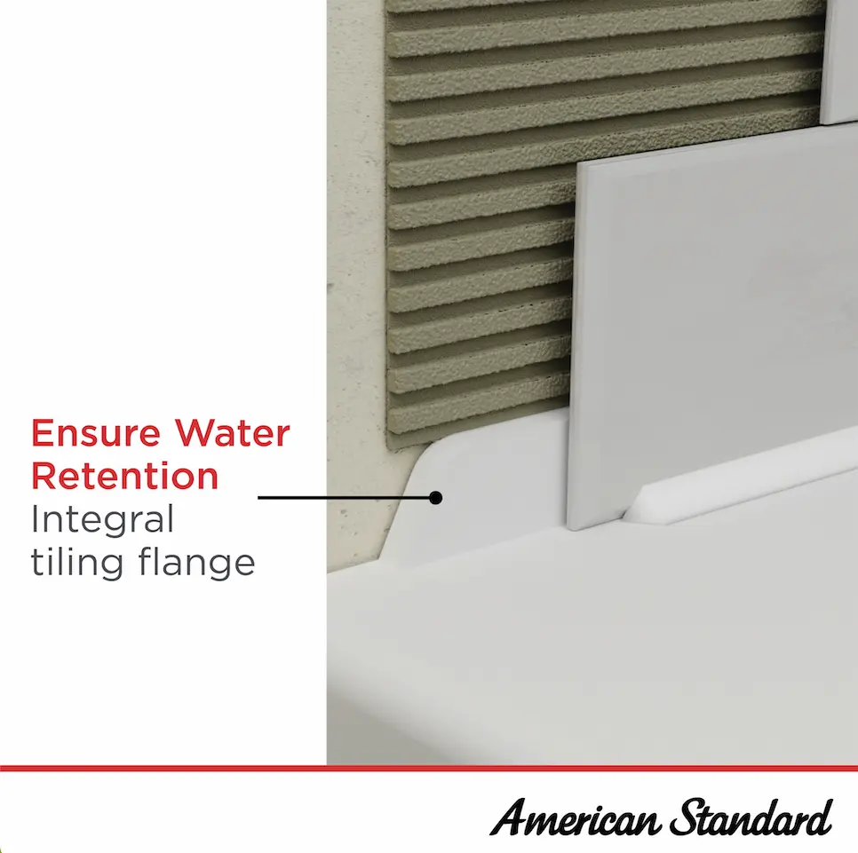 Princeton® PRO Steel 60 x 30-inch Above Floor Rough Integral Apron Bathtub with Left-Hand Outlet - Image 10