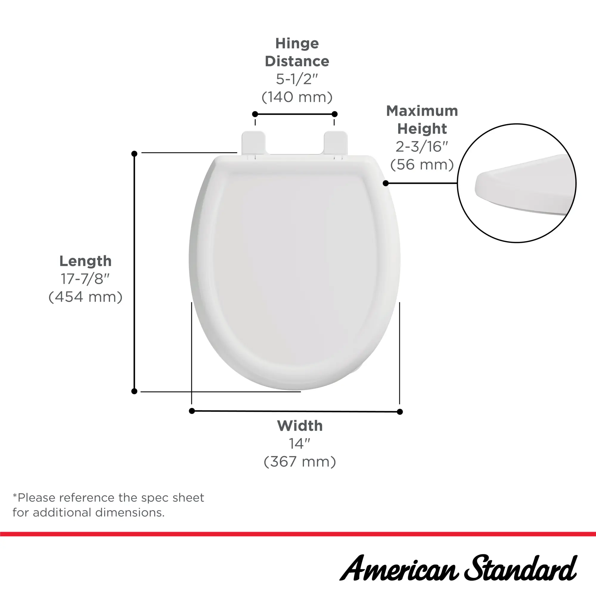 Cadet 3 Slow-Close Elongated Toilet Seat - Image 19