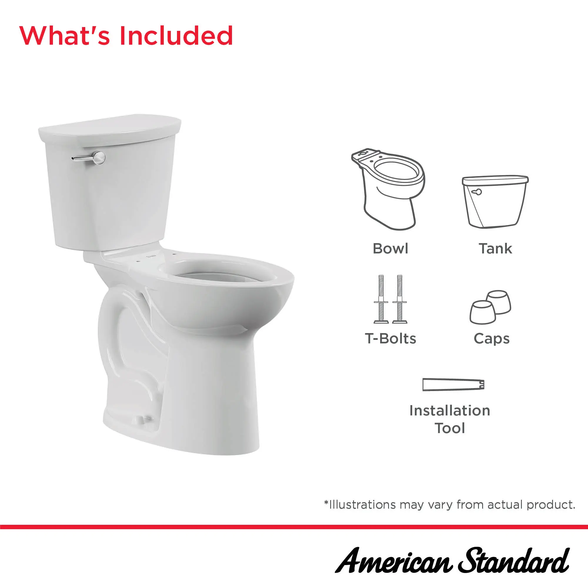 Cadet® PRO Two-Piece 1.28 gpf/4.8 Lpf Extra Tall Height Elongated 10-Inch Rough Toilet Less Seat - Image 22