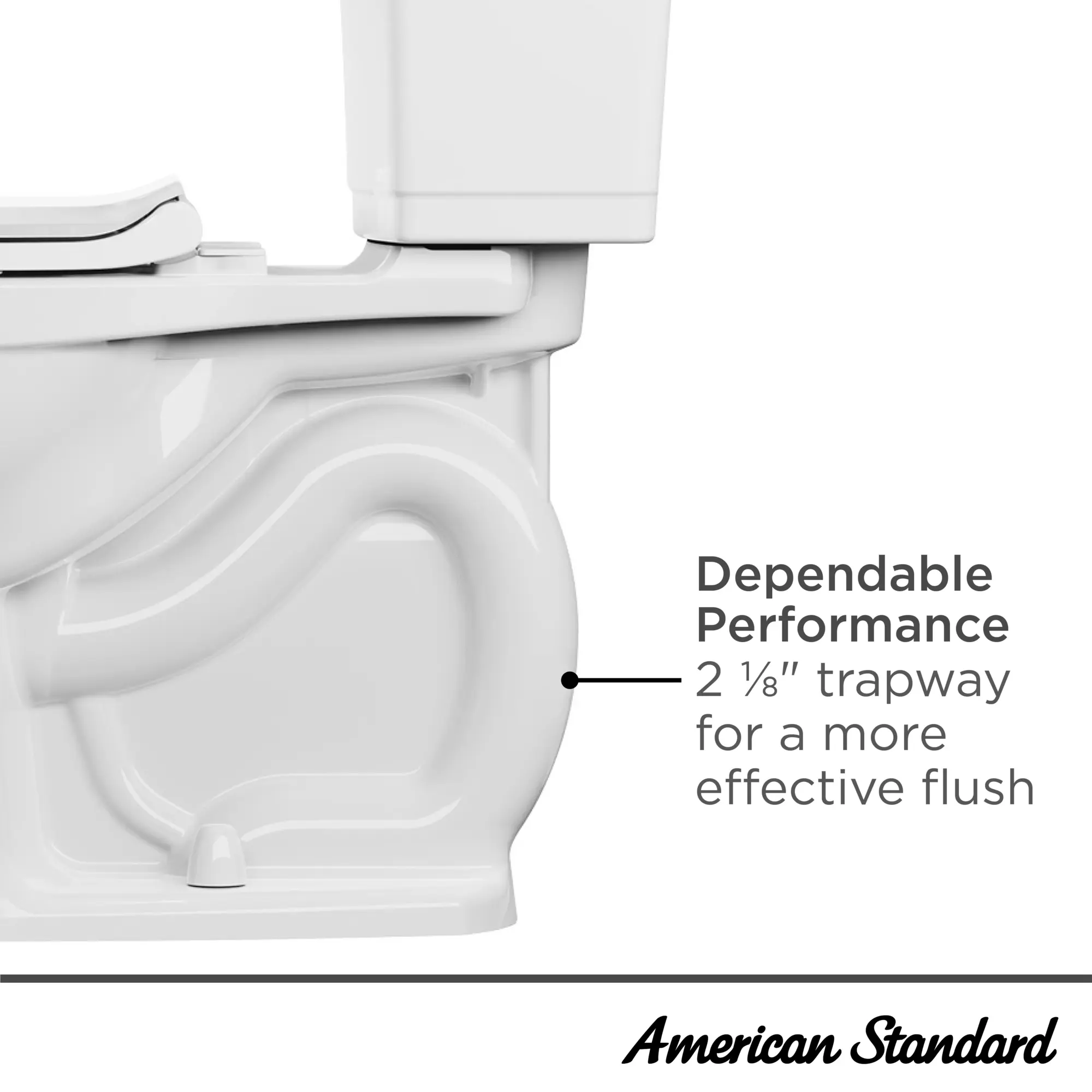 Cadet® PRO Two-Piece 1.28 gpf/4.8 Lpf Extra Tall Height Elongated Right-Hand Trip Lever Toilet Less Seat - Image 24