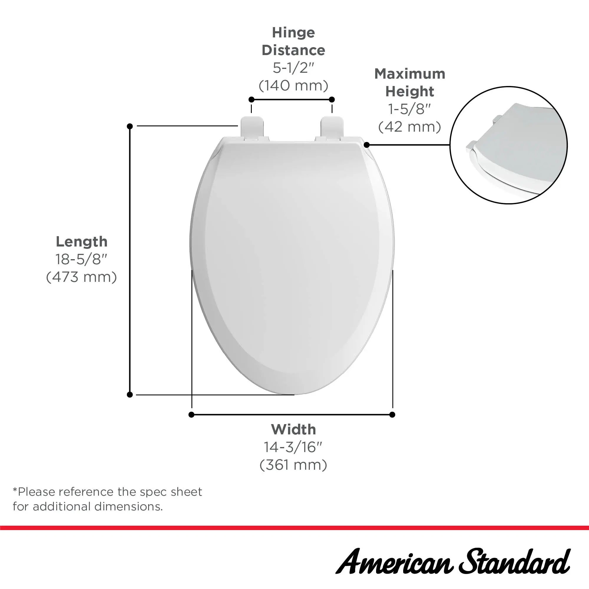 Transitional Slow-Close Elongated Toilet Seat - Image 18