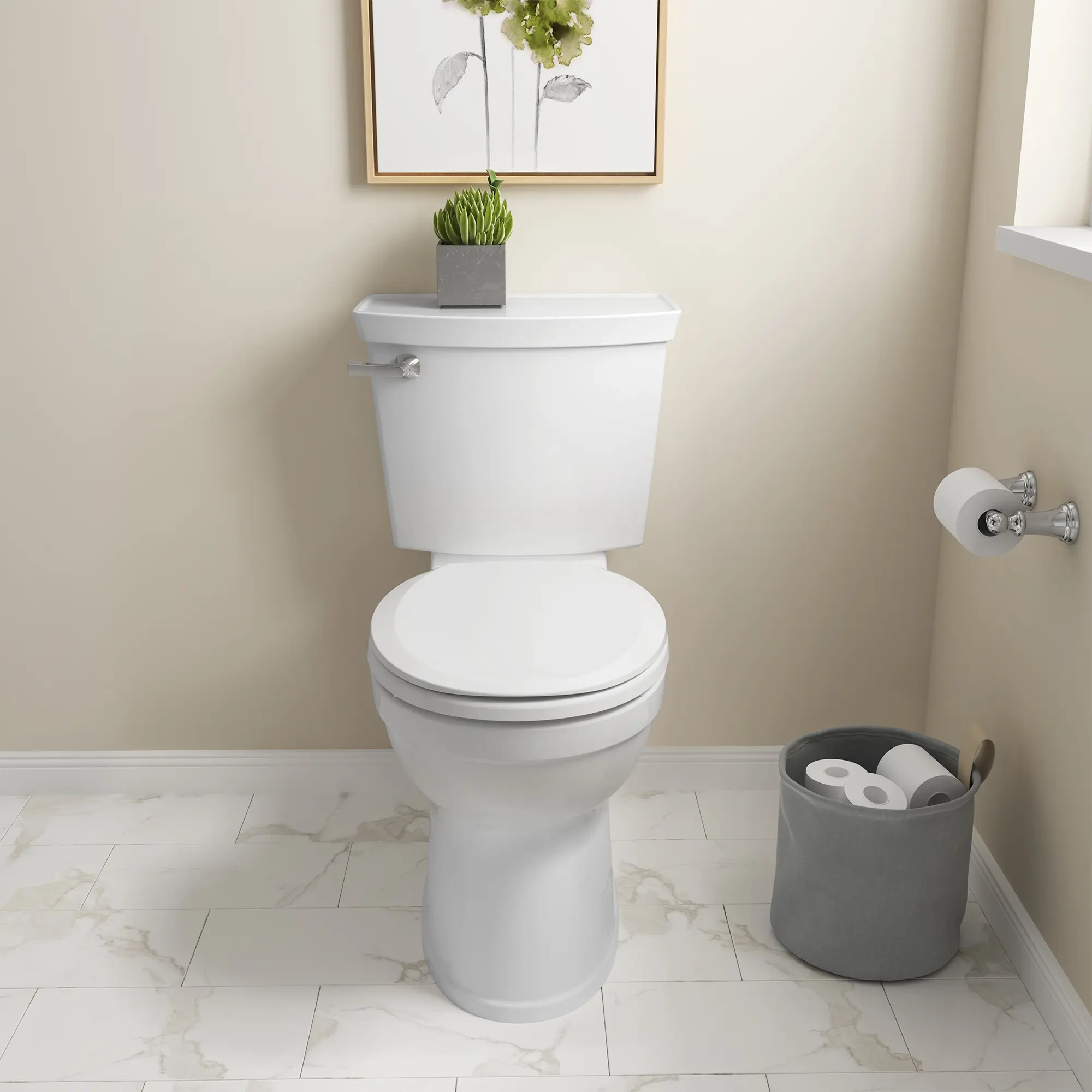 Champion® Slow-Close & Easy Lift-Off Round Front Toilet Seat - Image 9