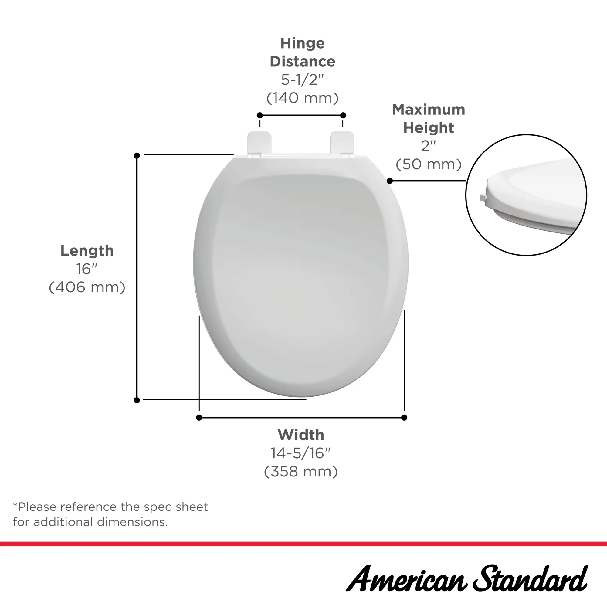 Champion® Slow-Close & Easy Lift-Off Round Front Toilet Seat - Image 17