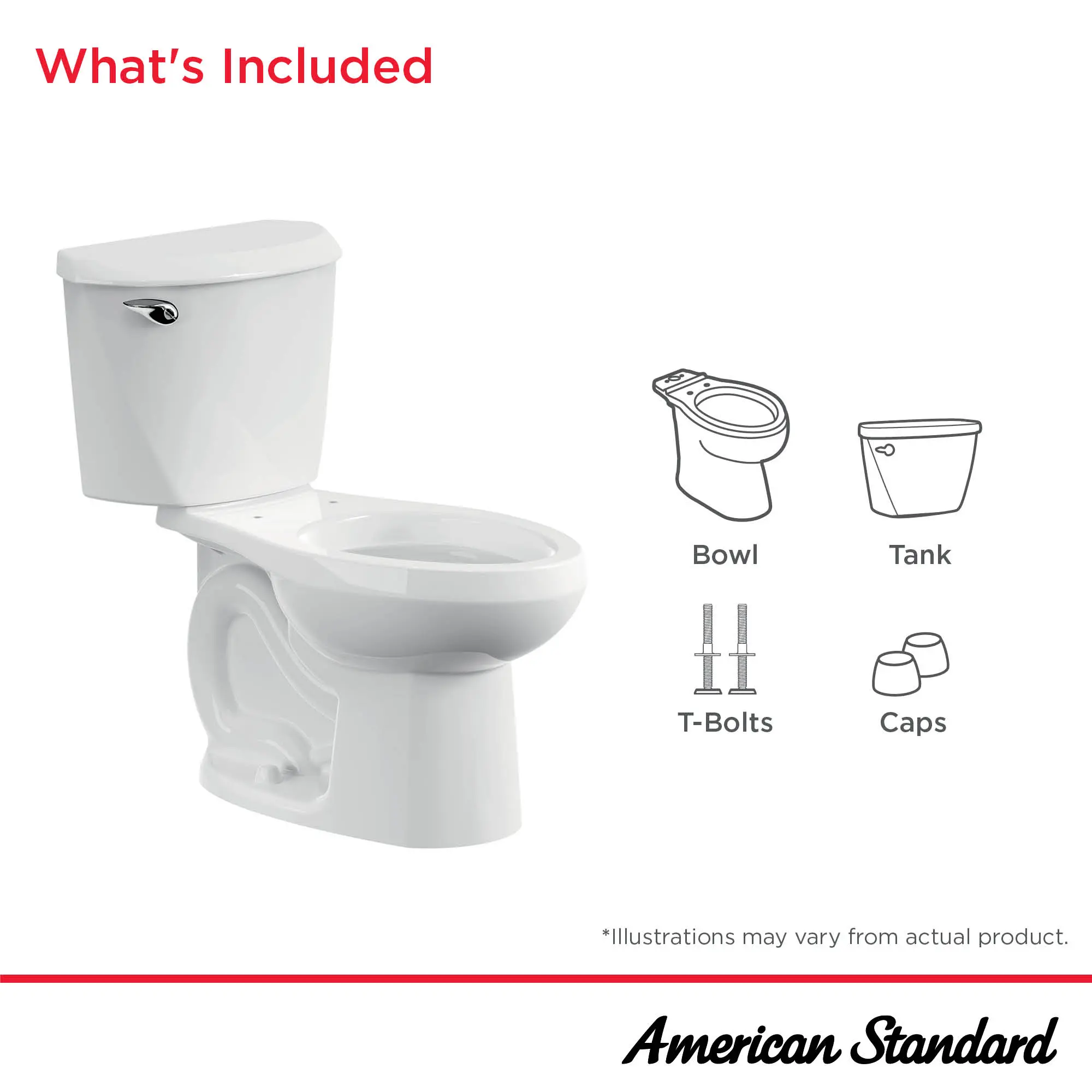 Colony®3 Two-Piece 1.28 gpf/4.8 Lpf Standard Height Elongated Toilet Less Seat - Image 20