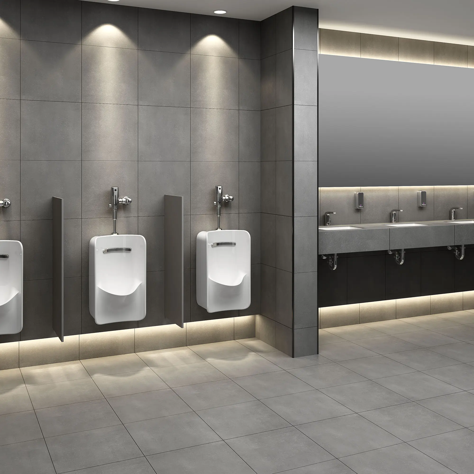 Greenbrook® 0.125 – 0.5 gpf (0.47 – 1.9 Lpf) Top Spud Urinal With EverClean® - Image 10