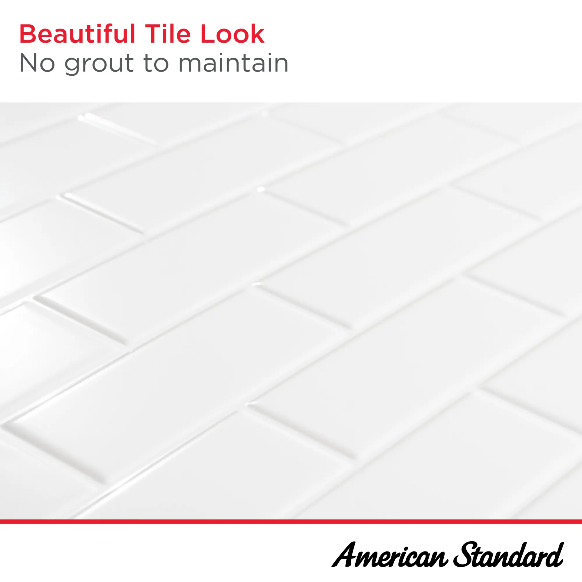 Princeton® PRO 60 x 30 x 60-inch Direct to Stud Subway Tile Bathtub Wall Set - Image 7