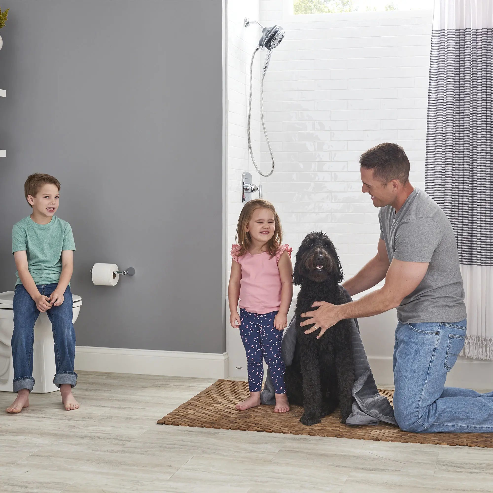 Princeton® Americast® 60 x 30-Inch Integral Apron Bathtub Above Floor Rough with Left-Hand Outlet - Image 21