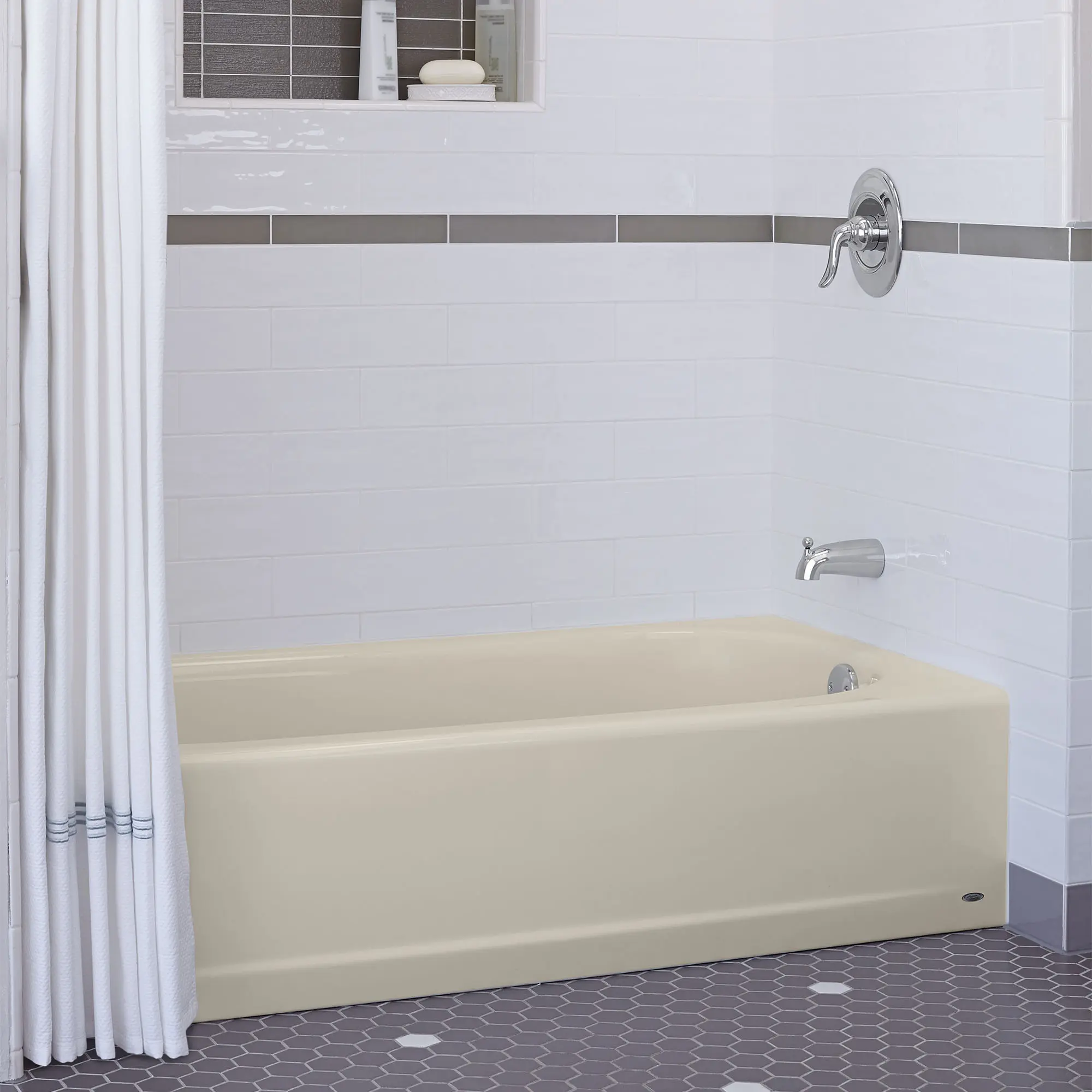 Princeton® Americast® 60 x 30-Inch Integral Apron Bathtub With Right-Hand Outlet - Image 25