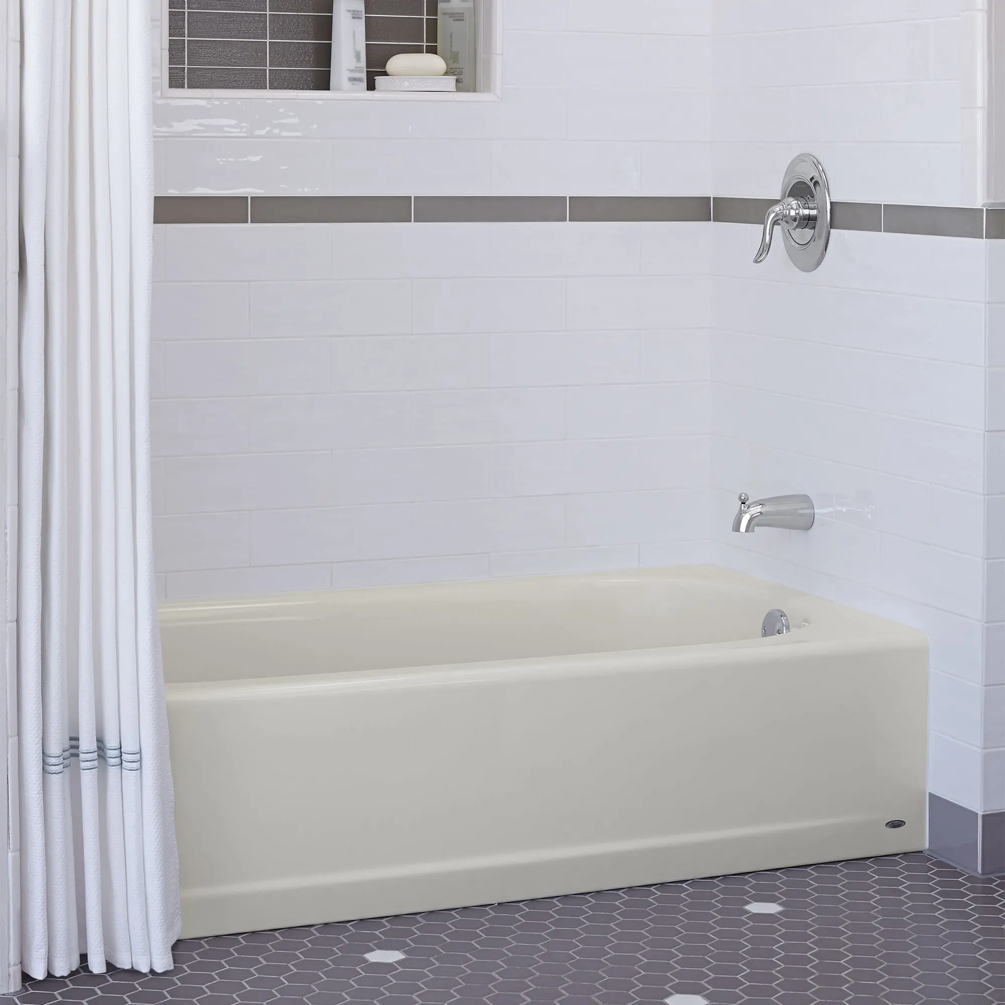 Princeton® Americast® 60 x 30-Inch Integral Apron Bathtub With Right-Hand Outlet - Image 6