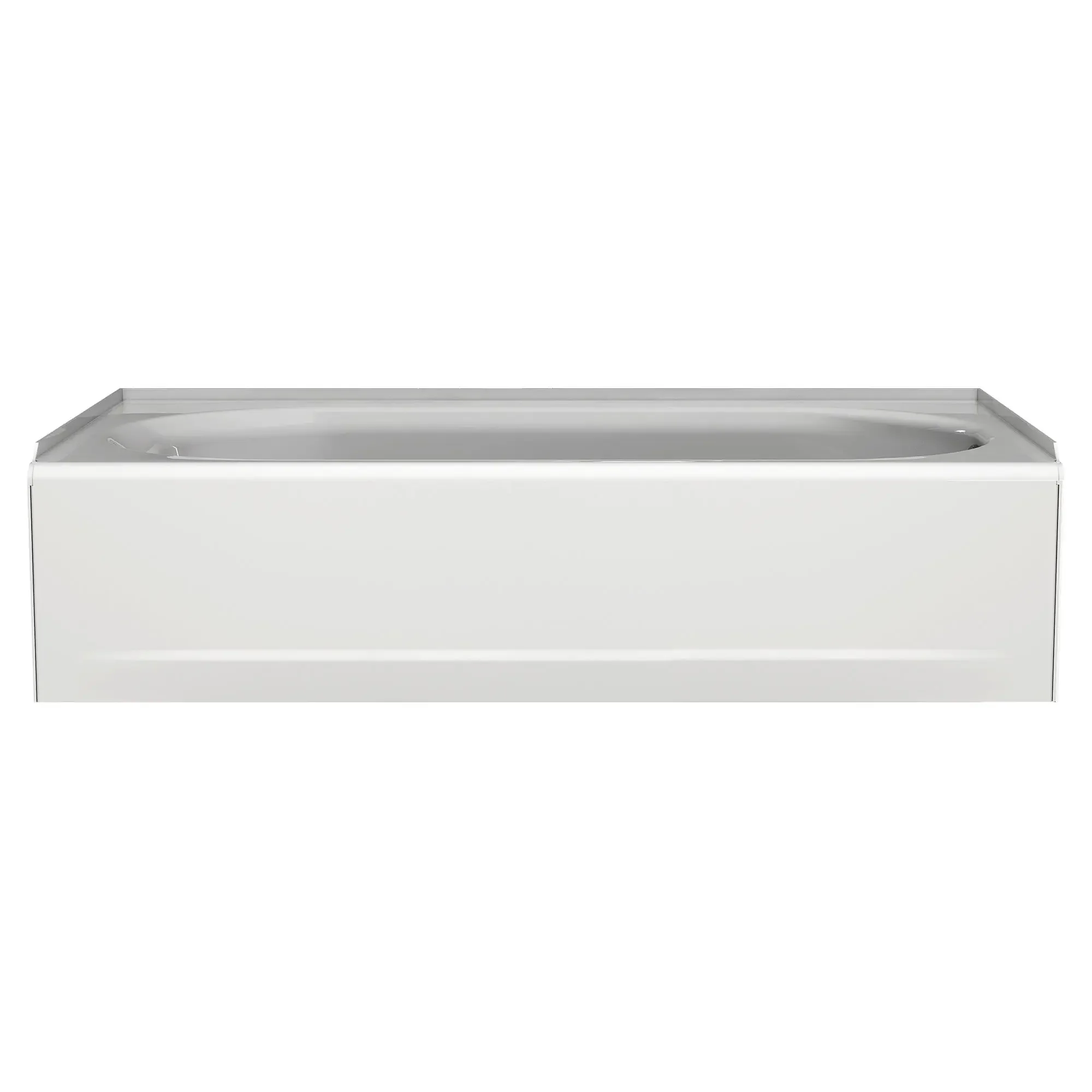 Princeton® Americast® 60 x 34-Inch Integral Apron Bathtub Above Floor Rough Left-Hand Outlet Luxury Ledge with Integral Drain - Image 3