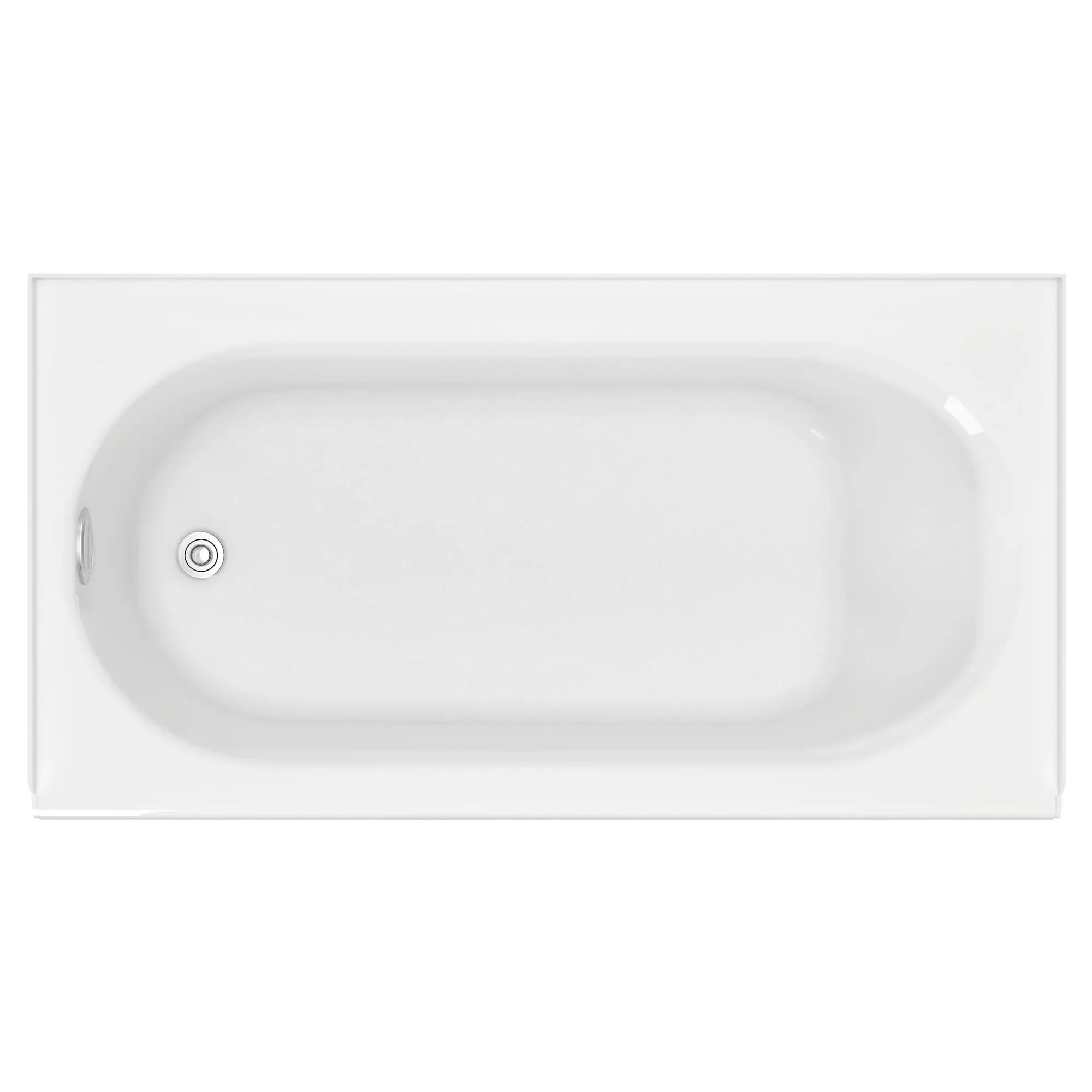 Princeton® Americast® 60 x 34-Inch Integral Apron Bathtub Above Floor Rough Left-Hand Outlet Luxury Ledge with Integral Drain - Image 4