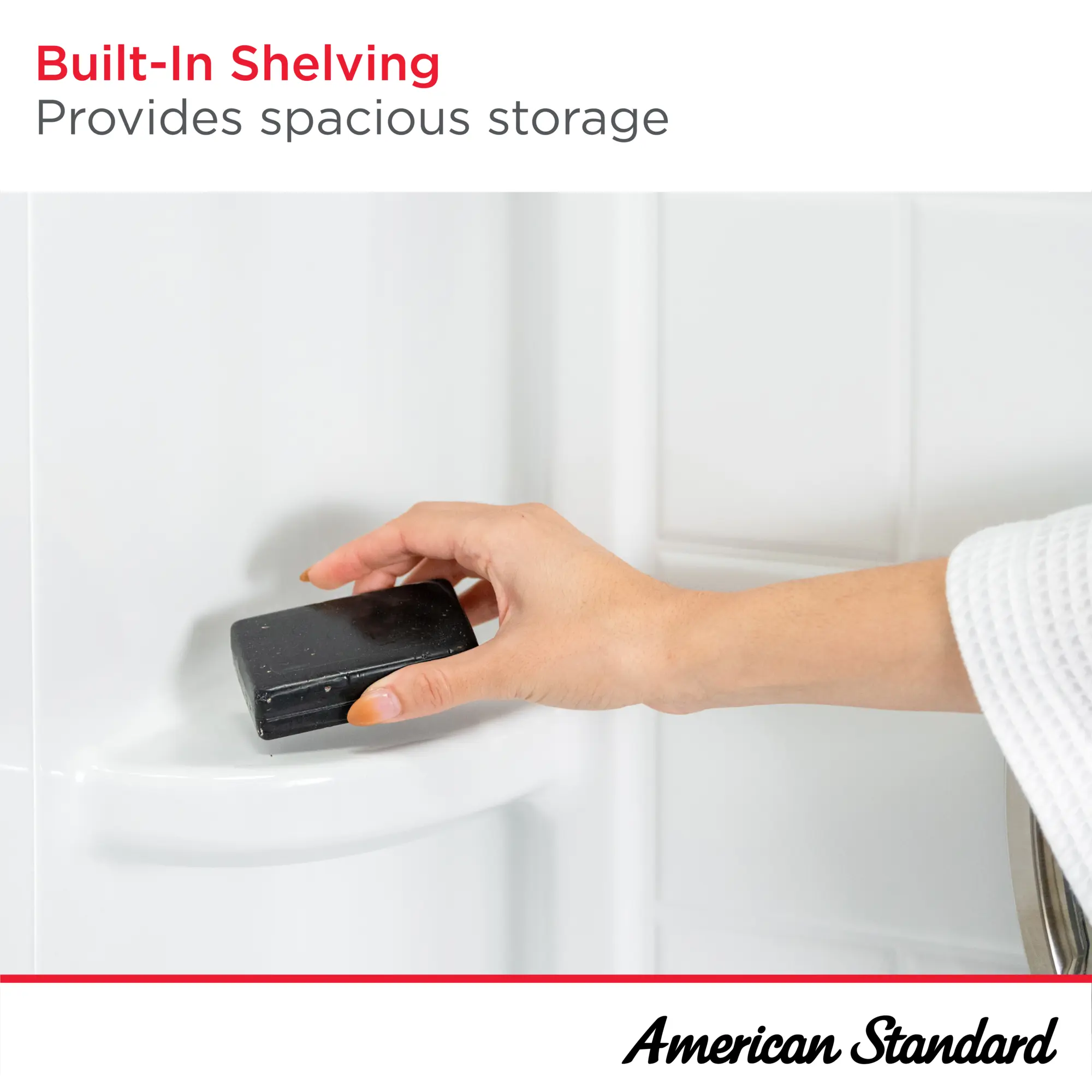 Princeton® PRO 60 x 30 x 60-inch Direct to Stud Subway Tile Bathtub Wall Set - Image 8