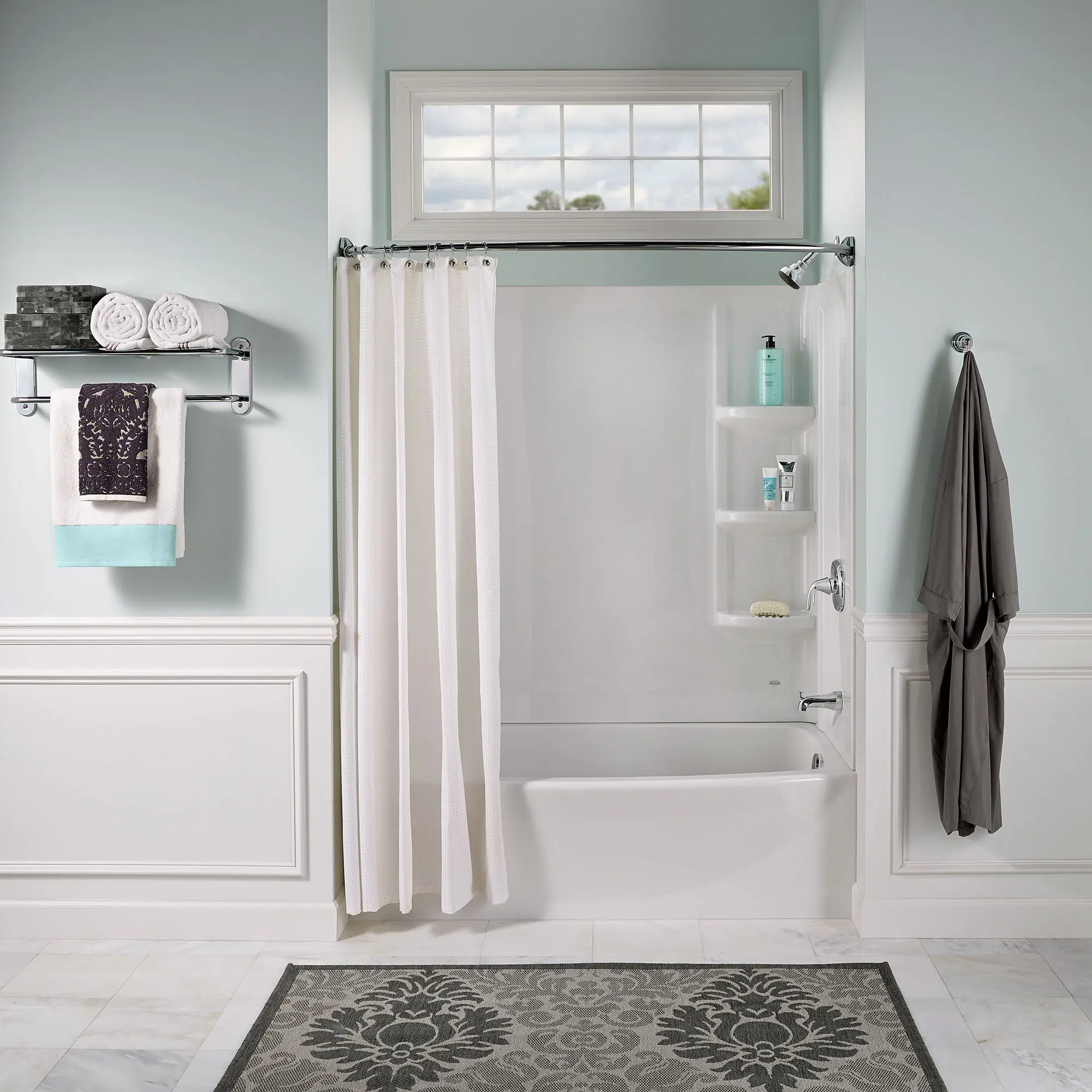 Saver 60 x 34 Inch Integral Apron Bathtub with Right-Hand Drain - Image 6