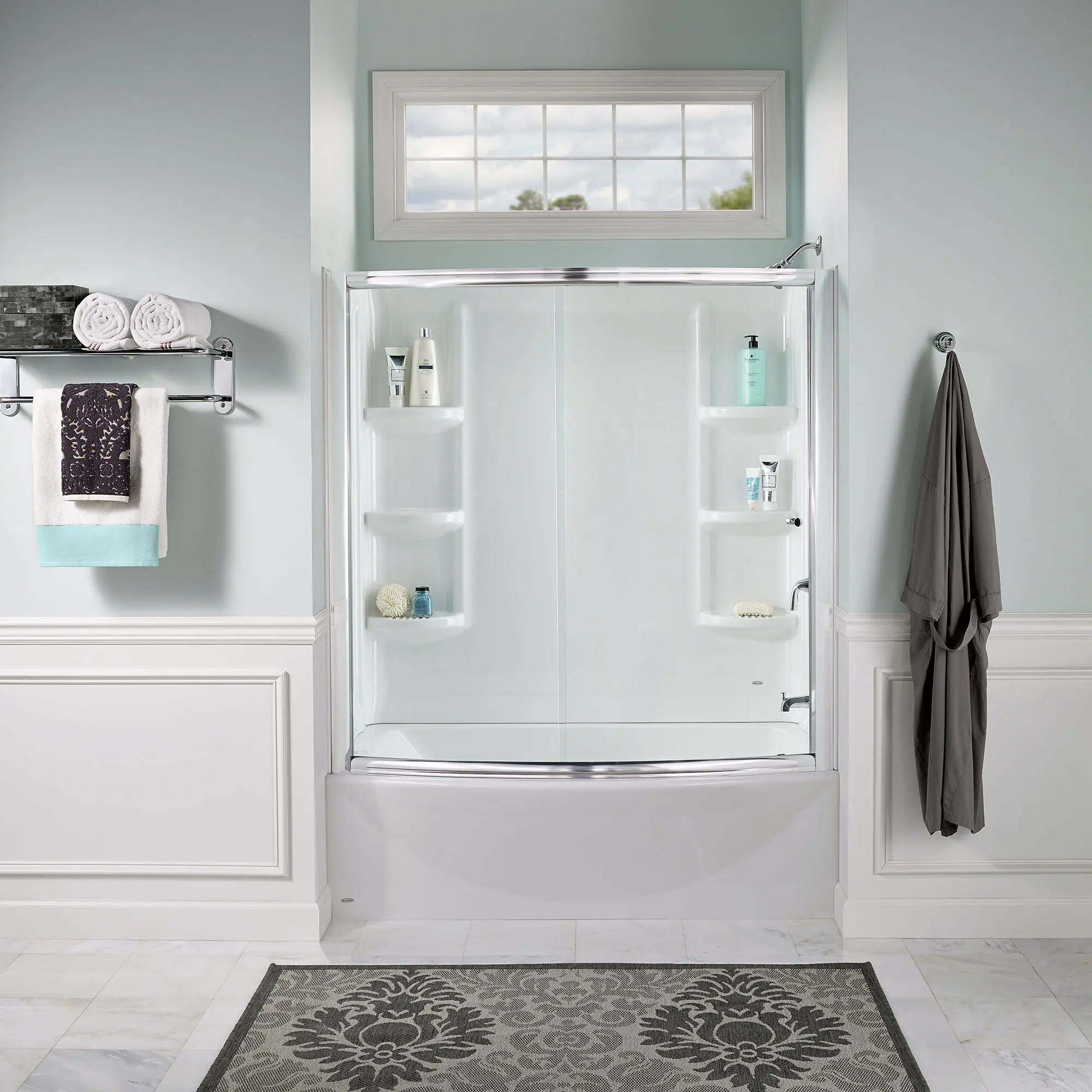 Saver 60 x 34 Inch Integral Apron Bathtub with Right-Hand Drain - Image 7