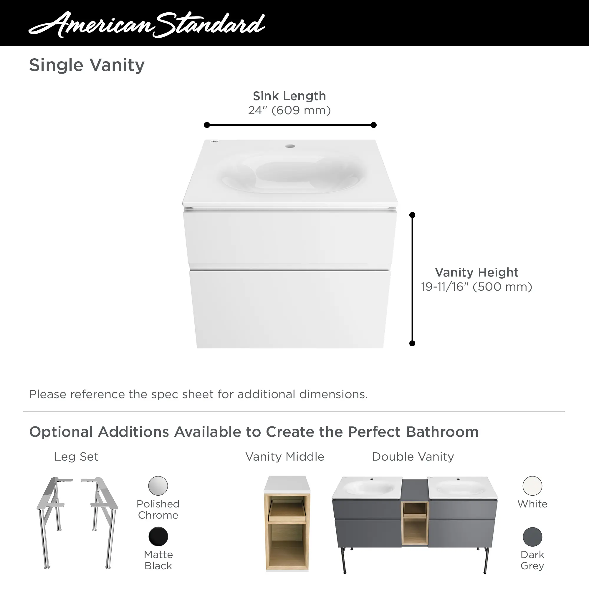 Studio® S 24-Inch Vanity - Image 36