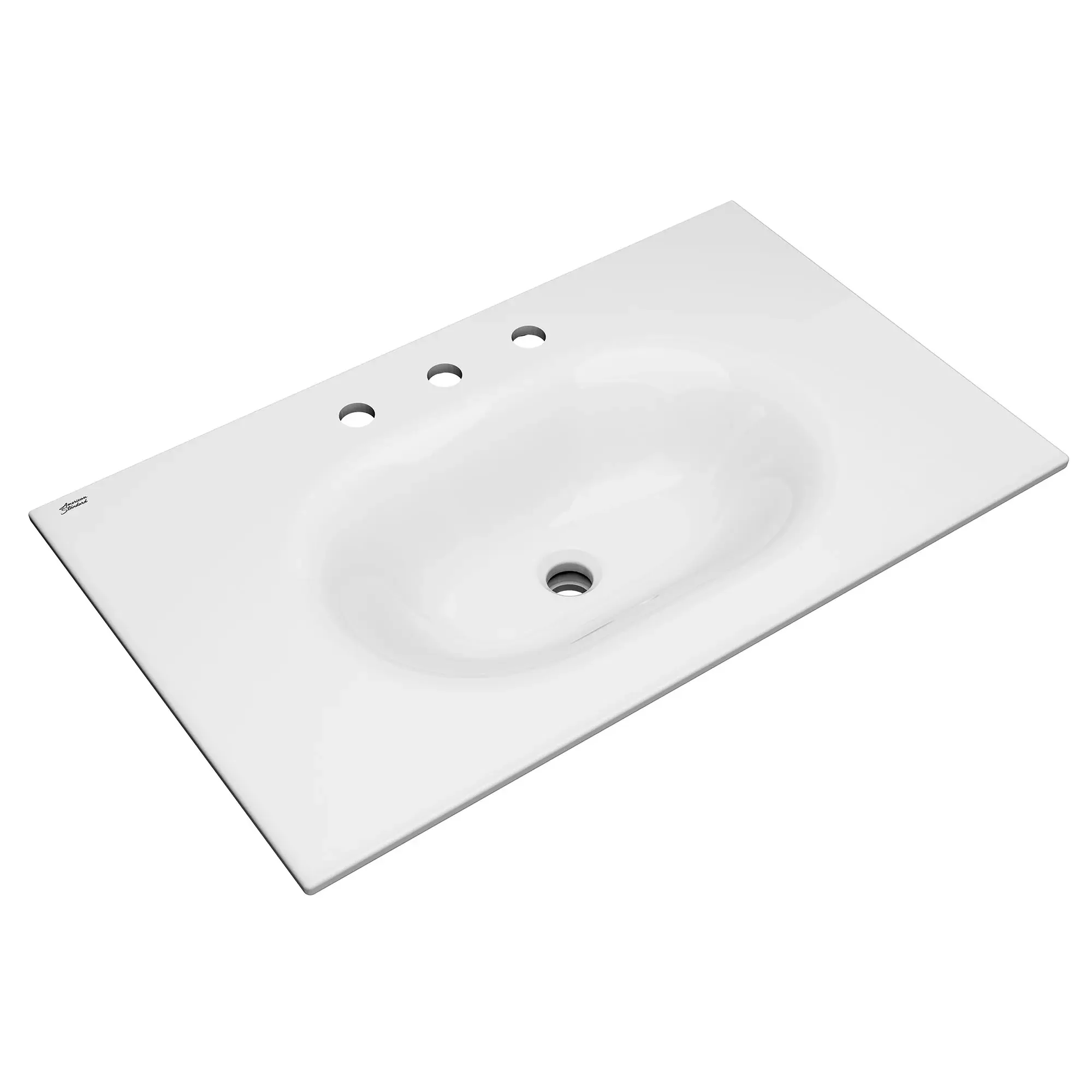 Studio® S 33-Inch Vitreous China Vanity Sink Top 8-Inch Centers - Image 3