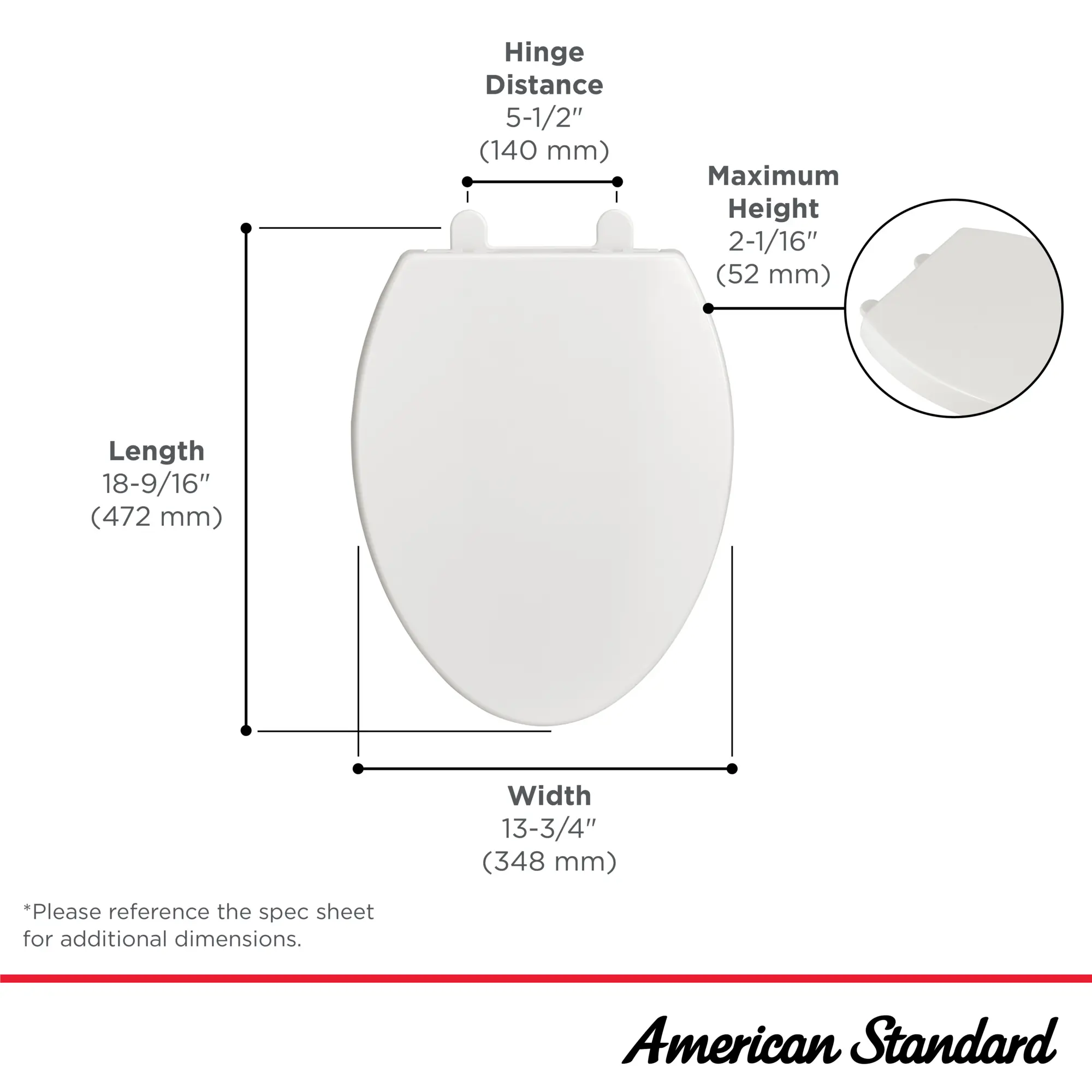 Telescoping Slow-Close Easy Lift-Off Elongated Toilet Seat - Image 8