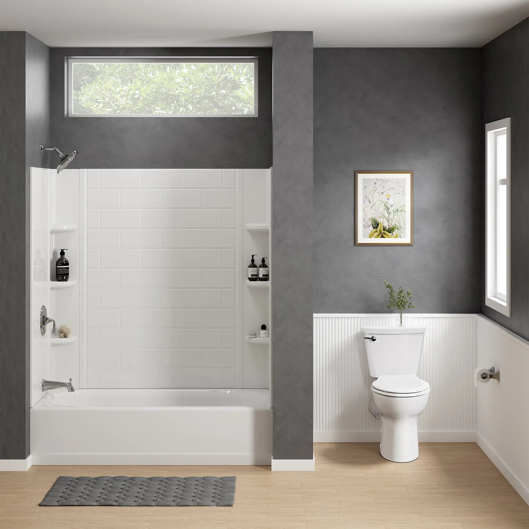 Transitional Slow-Close Round Front Toilet Seat - Image 41